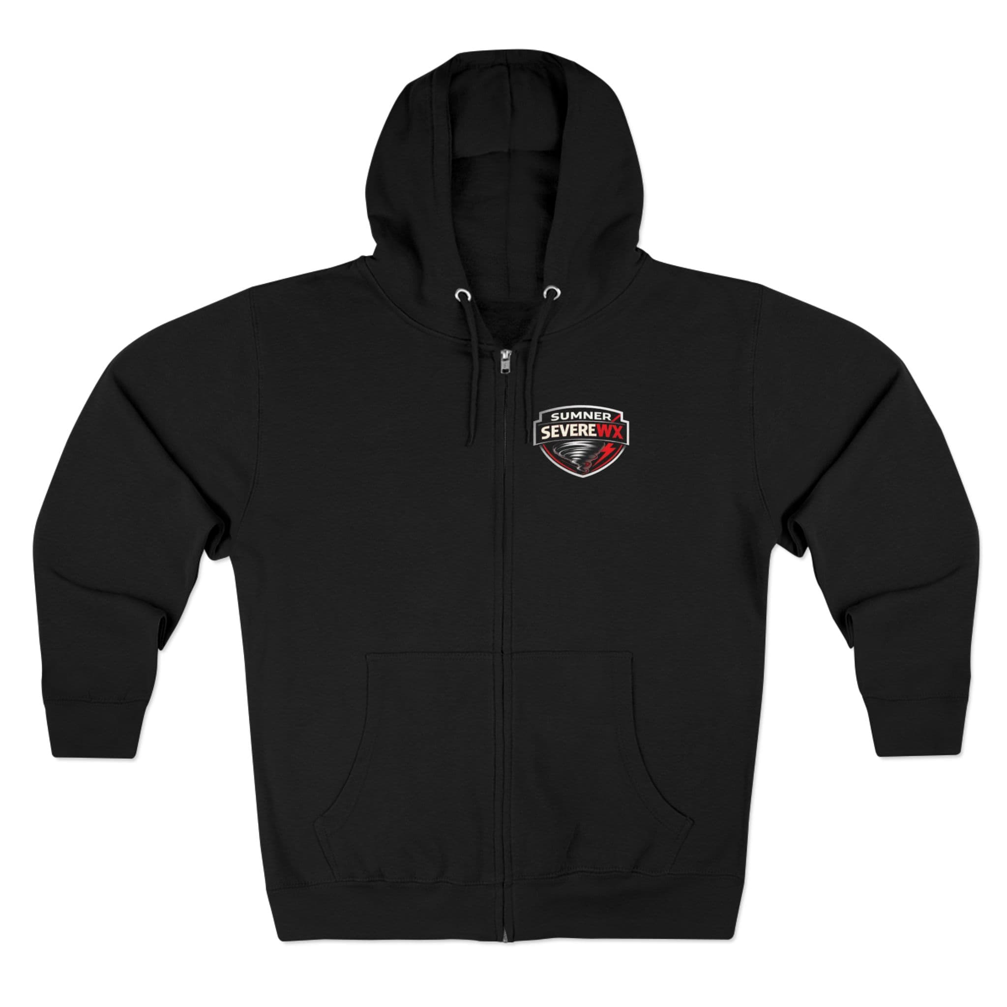 Severe Weather Team Zip Hoodie: Storm Response Logo Jacket